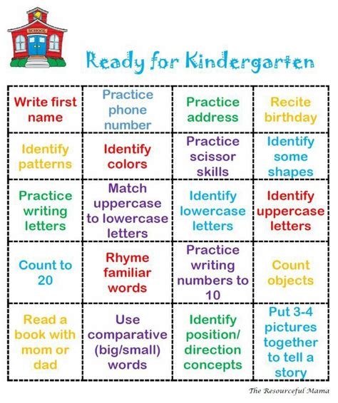 Kindergarten Readiness Kindergarten Readiness Preschool Prep