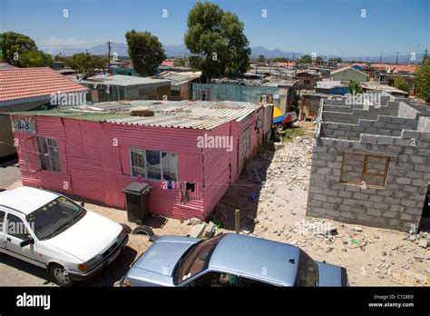 Khayelitsha Township In Kapstadt Westkap Südafrika Afrika