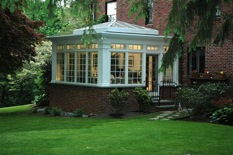 Love The Combination Of Wood Brick Glass Sunroom Addition Four