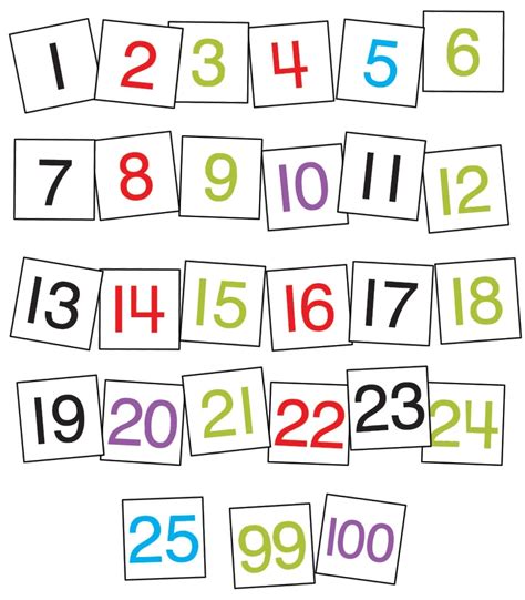 Pocket Chart Calendar Printable