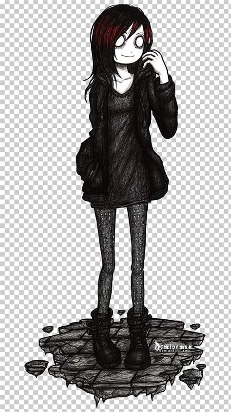 Anime Emo Drawing Manga Png Clipart Anime Art Black Black And