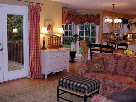 French country meets southern farmhouse style in in the living room, french country antiques are combined with contemporary flourishes. 44 best Curtains for French Doors images on Pinterest ...