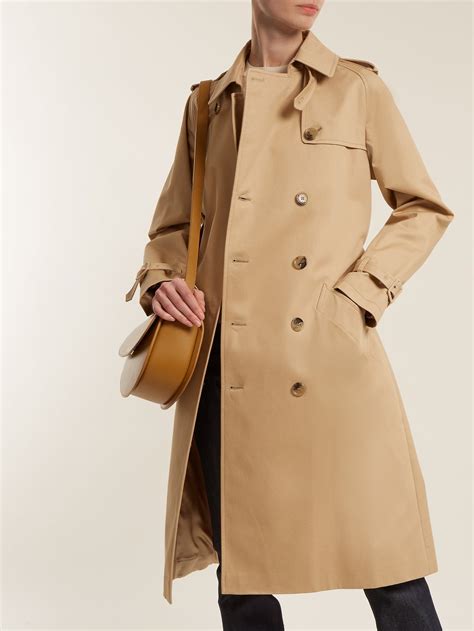 greta cotton twill trench coat a p c classic trench coat women trench coat trench coats women