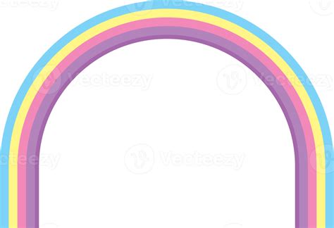 Pastel Rainbow Arch 18787258 Png