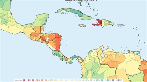 Geografia E Cartografia Digital Mapa Do Idh Países E Subregiões