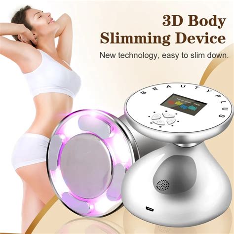 RF LED Ultrasonic Body Slimming Massager Skin Lifting Rejuvenation Fat