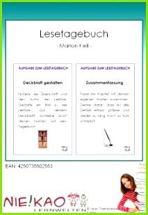 Entstanden ist eine anleitung für das lesetagebuch mit bewertungsbogen für den lehrer. 7 Vorlage Fur Ein Lesetagebuch Unterrichtsmaterial ...