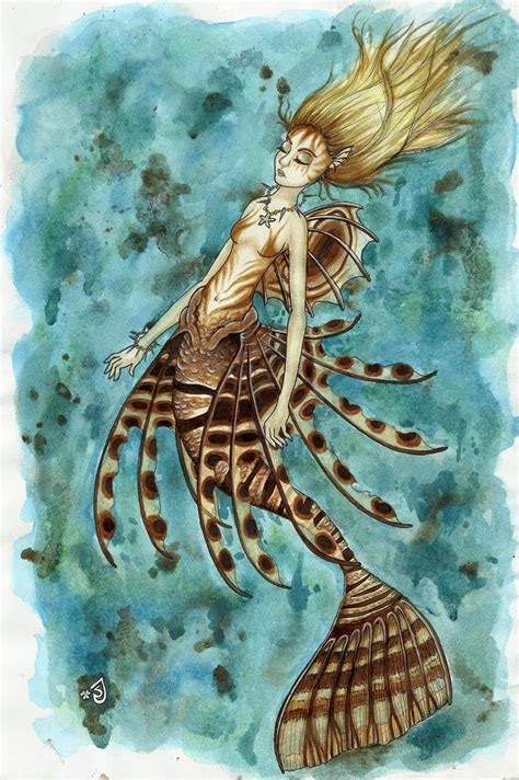 Lionfish Mermaid By The Rattie On Deviantart