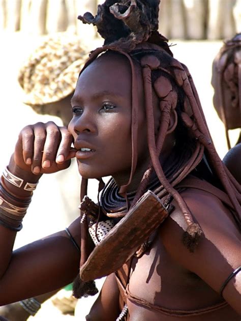 Woman From The Himba Tribe Of Namibia Beautiful African Women Himba