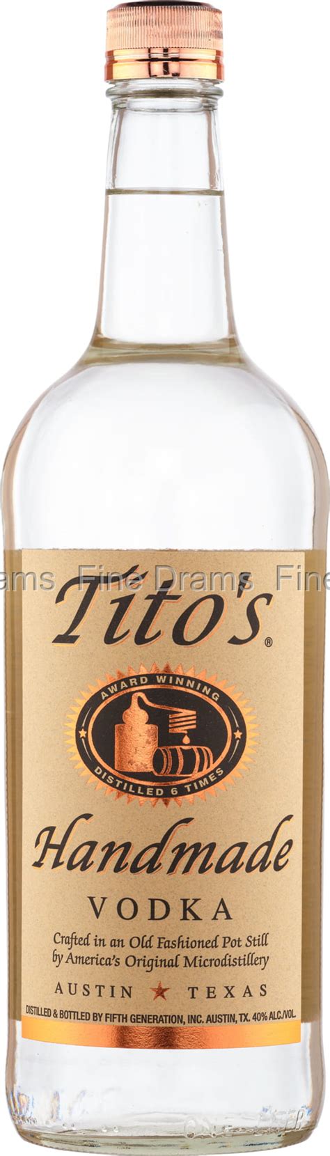 tito s handmade vodka 1 liter