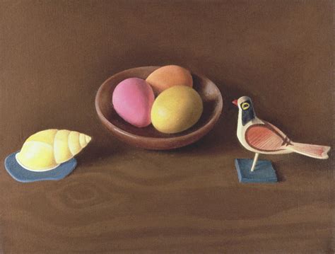 Easter Eggs Shell And Bird Oil On Canvas Photograph By Tomar Levine Fine Art America