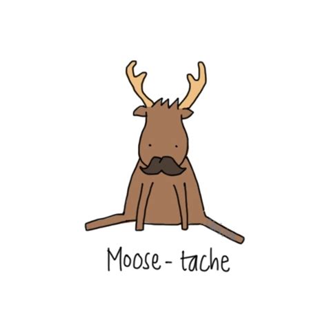 Funny Moose Drawing At Explore Collection Of Funny