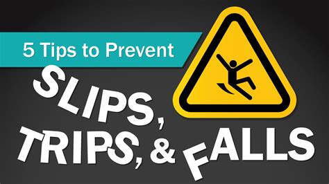 Ensuring Workplace Safety 5 Tips To Prevent Slips Trips And Falls