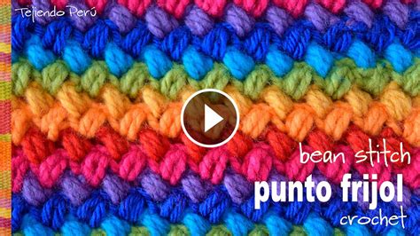 Learn Making Bean Stitch Crochet Easily With Images