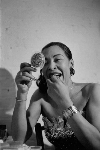 Photos That Show A Different Side Of Billie Holiday Getting Ready