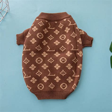 Louis Vuitton Dog Sweater Luxury Dog Clothes