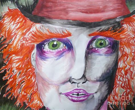 The Mad Hatter Painting By Isobelle Rothery Smith Fine Art America