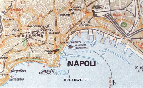 Map Of Naples Travelsmapscom