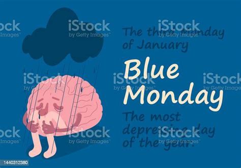 Blue Monday The Most Depressing Saddest Day Of The Year Stock
