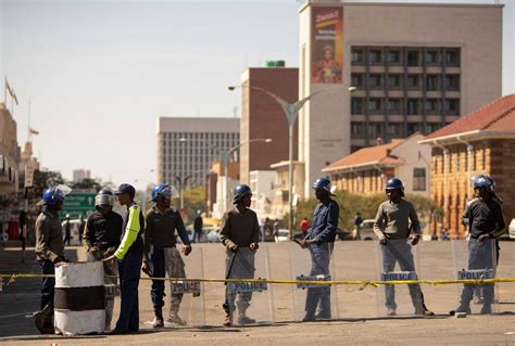 Few Demonstrators Turn Up For Zimbabwe Protest In Bulawayo