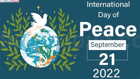 International Day Of Peace 2022 September 21