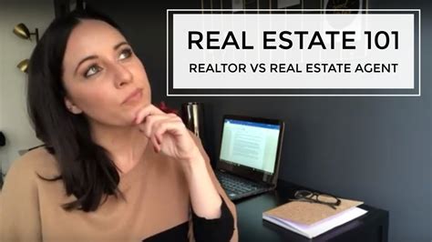 Realtor Vs Real Estate Agent Real Estate 101 Youtube