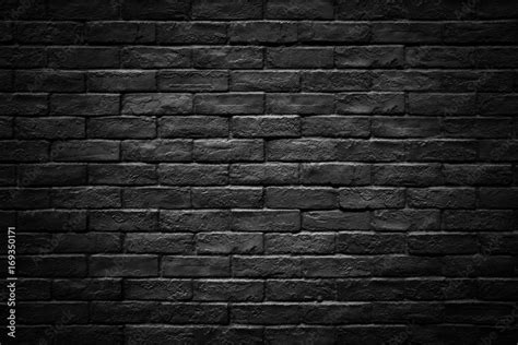 Dark Brick Wall Wall Mural Wallpaper