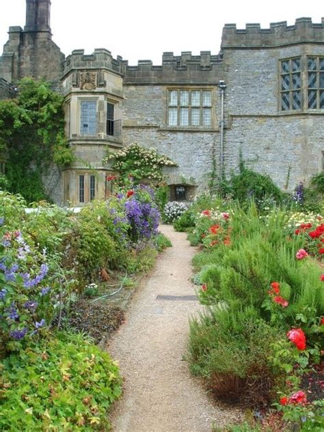 In The Garden Haddon Hall Derbyshire By Grant Shaw At