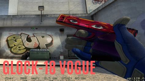 Cs Go Glock 18 Vogue Factory New Showcase Youtube