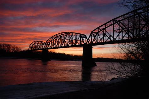 Bismarck Nd Train Bridge Photo Picture Image North Dakota At