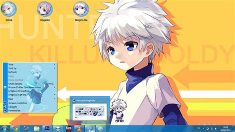 Theme Windows 7 Killua Zoldyck 2 Hunter X Hunter