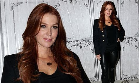 Poppy Montgomery In Skintight Trousers As She Promotes