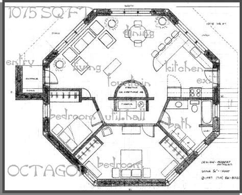 Amazing Octagon Home Plans 7 Octagon House Plans Designs