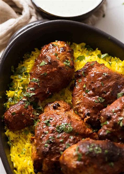 Oven Baked Tandoori Chicken Recipetin Eats