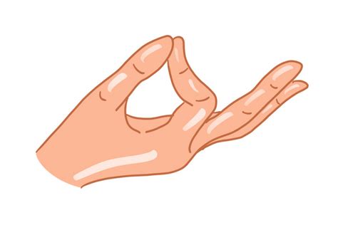 Pinch Gesture Cartoon Pose Png Images Psd Free Download Pikbest
