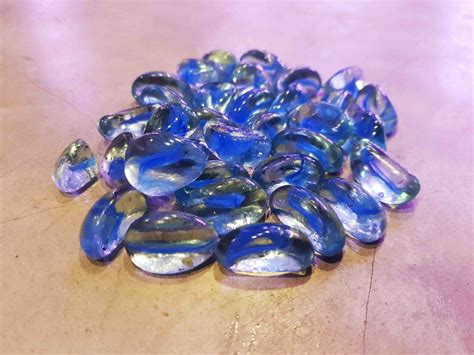 Aquarium Decorative Glass Stones Igs 003 Blue Ocean Aquarium