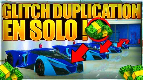 Gta 5 Online Glitch Solo Duplication VÉhicule IllimitÉ Millionaire