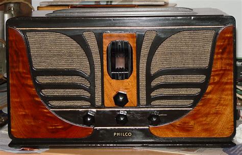 Philco 45c Photographs Contrasting Before And After Restoration