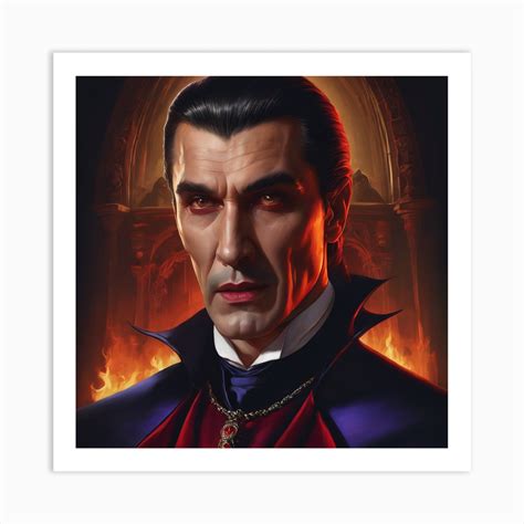 Dracula Art Print By Krampus Fy