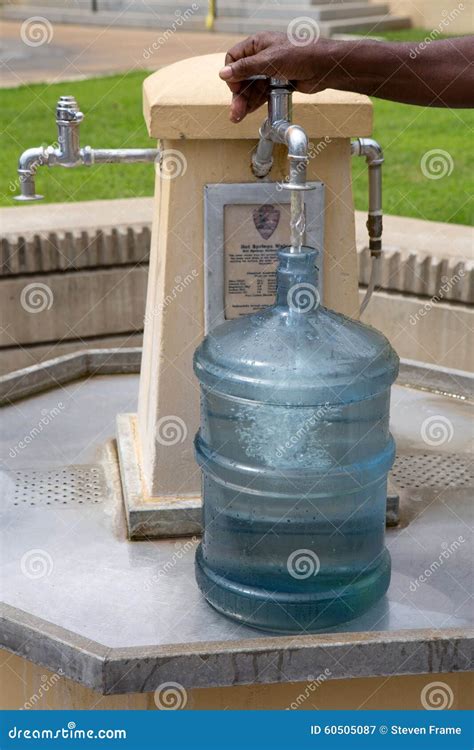 Hot Springs Arkansas Mineral Water Stock Photo Image 60505087