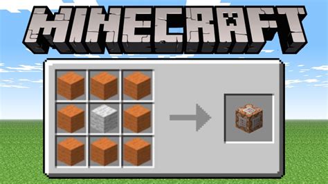 The command should execute successfully and give you a new block. Minecraft PE - How To Craft Command Blocks! - YouTube