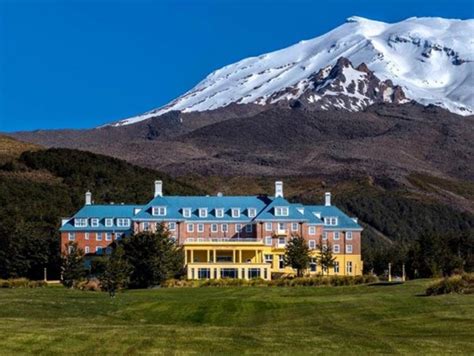 Chateau Tongariro Hotel New Zealand Walking Tours