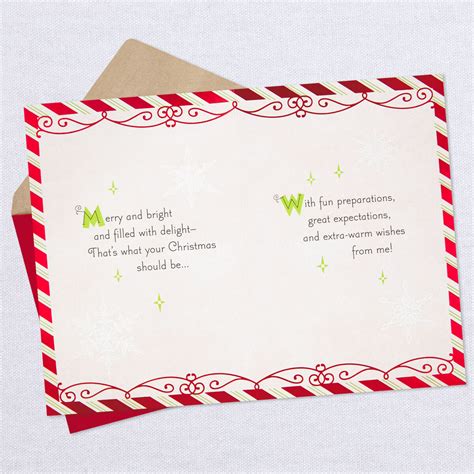 Merry And Bright Christmas Card Greeting Cards Hallmark