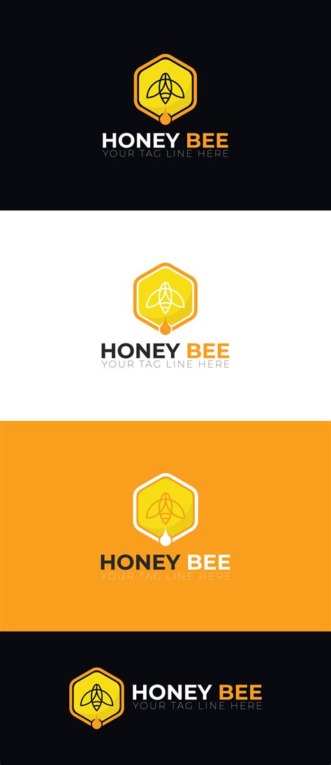 Download Honey Bee Logo Design on Behance