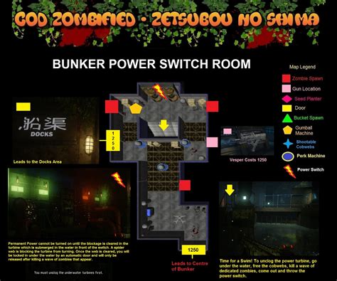 Zombified Call Of Duty Zombie Map Layouts Secrets Easter Eggs And Walkthrough Guides Bunker