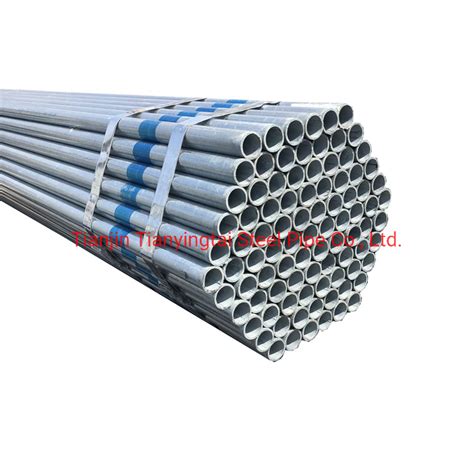 Astm A Hot Dipped Galvanized Steel Pipe Hdg Round Steel Tube China