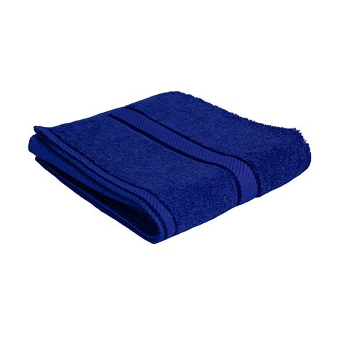 100 Cotton Royal Blue Towels Hand Towel Kingtex