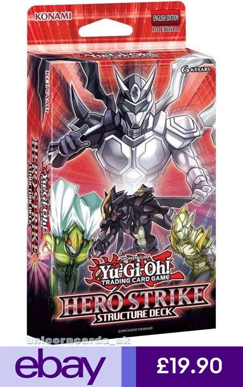 Please write all card names completely and legibly. YuGiOh! Structure Deck: HERO Strike 1st Edition :: Cards Only - No Box | eBay | Yugioh, Rare ...