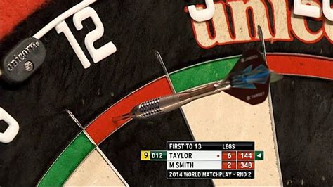 All About Darts Phil Taylor Hit Nine Dart Finish