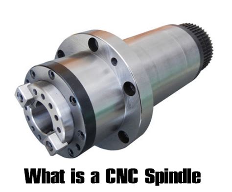 What Is A Cnc Spindle Cnc Machine Tool Spindle Definition Types And